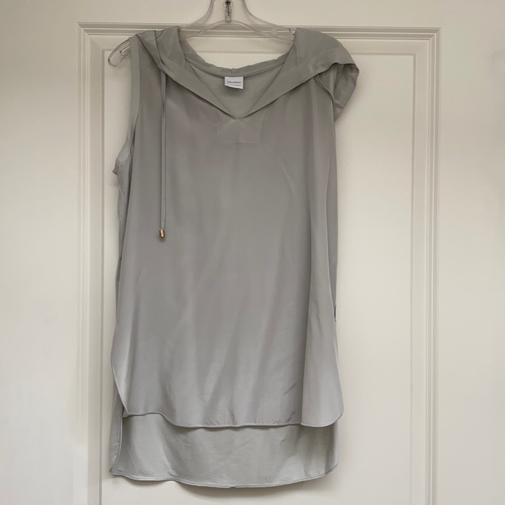 Max Mara Leisure Gray Silk Top